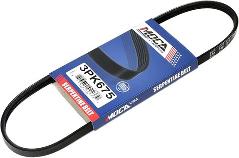 حزام السربنتين FIT 01-06 لـ Hyundai Elantra ، 05-09 Tucson ، 03-208 Tiburon ، 10-11 for Kia Soul ، 04-09 Spectra ، 05-09 Spectra5 ، 05-10 Sportage ، 03-04 for Mazda 6#3PK655 in Saudi Arabia