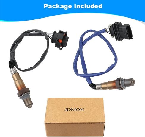 JDMON 2PCS O2 Oxygen Sensor Replacement for 2013-2021 Buick Encore 1.4L, 2012-2020 Chevrolet Sonic, Trax, Cruze Compatible with 2344528, 2344529 in Saudi Arabia