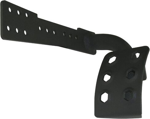 راحة القدمين الوعرة Dead Dead Pedal Black Foot متوافقة مع لوحة الركل الجانبية لبرنامج التشغيل التلقائي Jeep Wrangler JK + in Saudi Arabia