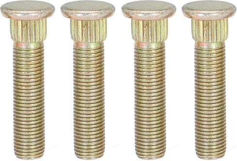Front Wheel Stud for Polaris for Ranger for Crew for RZR for Sportsman for Trail ACE XP XP4 RZR 4 570 700 800 900 2002-2022 Replace 7517871, 3/8" x 24 Thread x 1-3/4" Long (4Pcs) in Kuwait