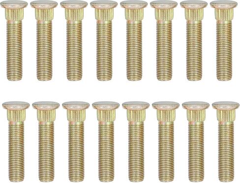 Front Wheel Stud for Polaris for Ranger for Crew for RZR for Sportsman for Trail ACE XP XP4 RZR 4 570 700 800 900 2002-2022 Replace 7517871, 3/8" x 24 Thread x 1-3/4" Long (4Pcs) in Kuwait