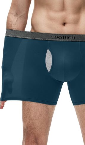 ملابس داخلية لتكنولوجيا الفضة الفضية في Gootuch ، ورطوبة الفتل المملوكة الملاكم ، حزام ناعم أوسع (2 و 4 حزمة) in Kuwait