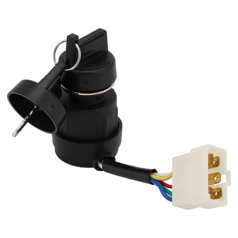 5 Wire Ignition Key Switch, Gas Generator Ignition Starter Switch Replacement Heavy Construction Equipment with Keys Sets Covers Universal Start Stop Push to Choke for Car Forklift Truck in Saudi Arabia