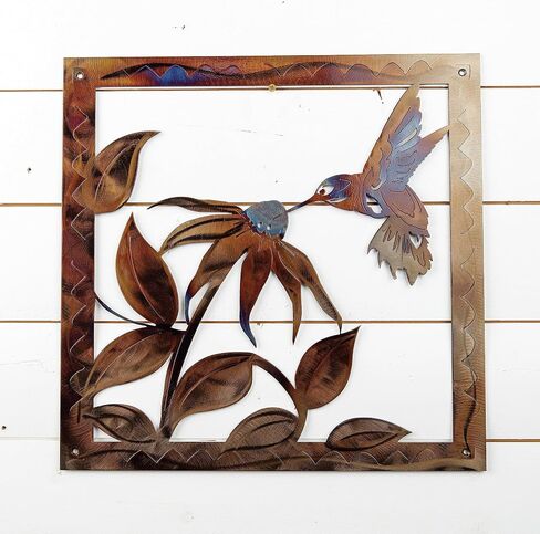 Hummingbird Steel Home Decor Metal Wall Art Welcome Sign in Saudi Arabia
