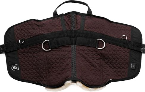 Horse Bareback Pad IBERICA Plus treeless Saddle in Spanish Style, Made of Real Sheepskin in Kuwait
