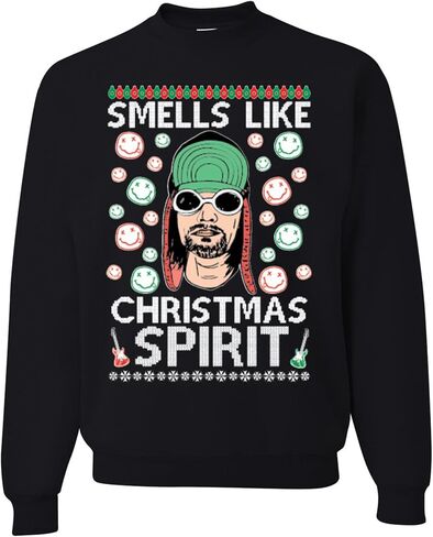 Wild Custom Apparel Aggly Christmas Sweater Collection 8 Crewneck Sweatshirt in Kuwait