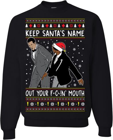 Wild Custom Apparel Aggly Christmas Sweater Collection 8 Crewneck Sweatshirt in Kuwait
