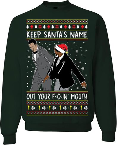Wild Custom Apparel Aggly Christmas Sweater Collection 8 Crewneck Sweatshirt in Kuwait