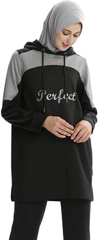 Tracksuit Tops Hoodie Sportswear Outdoor Tracksuit Muslimah Sweatshirt in Saudi Arabia