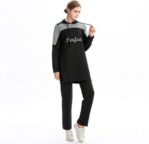 Tracksuit Tops Hoodie Sportswear Outdoor Tracksuit Muslimah Sweatshirt in Saudi Arabia