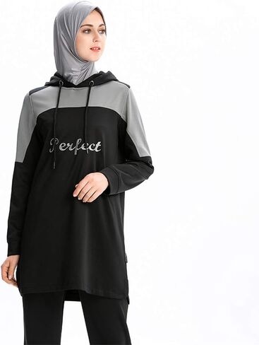 Tracksuit Tops Hoodie Sportswear Outdoor Tracksuit Muslimah Sweatshirt in Saudi Arabia