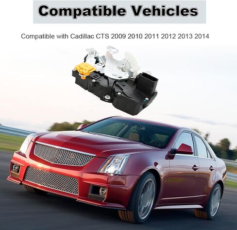 محرك قفل الباب اليسرى الجبهة المتوافق مع كاديلاك CTS 2009 2010 2011 2012 2013 2014 استبدال مشغل قفل الباب 22741951 25876534 20786539 20922215 22791029 in Saudi Arabia