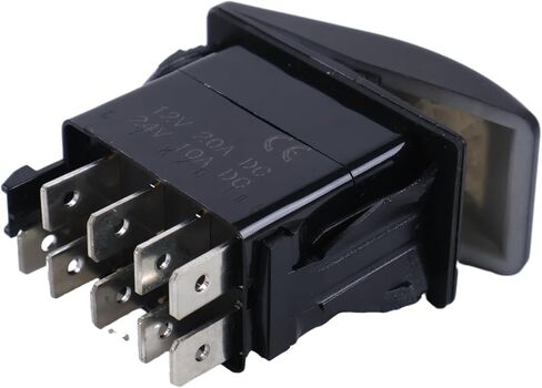 710004814 9pin 20a 12v محرك مفتاح متوافق مع Can-AM 2016-2019 Defender 2017-2019 Maverick X3 2018-2019 Maverick Trail 2018-2019 Maverick Sport in Saudi Arabia