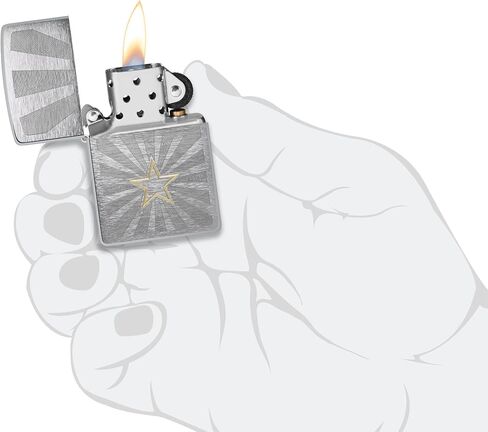 Zippo Howdy Cowboy White Matte Pocket Wighter in Kuwait