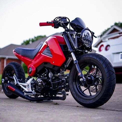 7 بوصة 60W دراجة نارية LED LED LED مصباح رأس 12-36V جولة المصباح الأمامي 3400LM 6500K لجروم 125 MSX125 2013-2016 Ducati Venom X12RS 125 (قشرة اللون الأسود A) in Kuwait