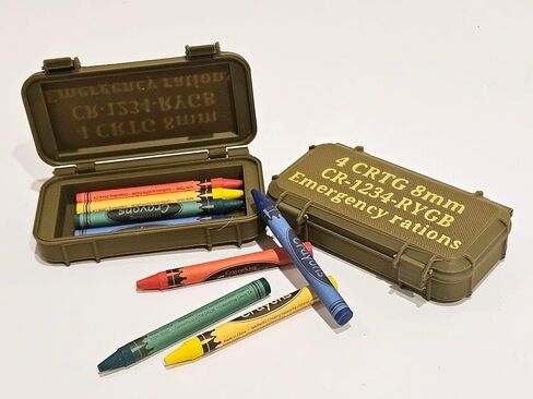 Crayon Eater Marine Corps Ammo Ammo Case Gag Gift U S M C Military المشاة العسكرية in Saudi Arabia