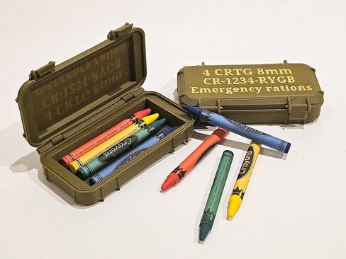 Crayon Eater Marine Corps Ammo Ammo Case Gag Gift U S M C Military المشاة العسكرية in Saudi Arabia