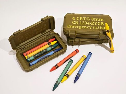 Crayon Eater Marine Corps Ammo Ammo Case Gag Gift U S M C Military المشاة العسكرية in Saudi Arabia