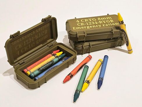Crayon Eater Marine Corps Ammo Ammo Case Gag Gift U S M C Military المشاة العسكرية in Saudi Arabia