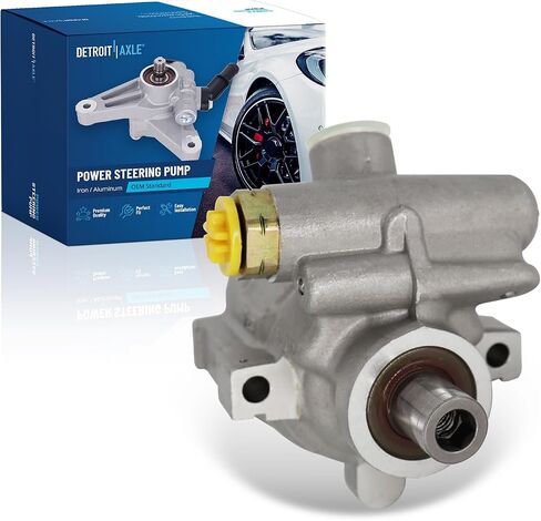 Detroit Axle-مضخة التوجيه الأمامية لعام 2000-2005 بويك ليزاب بارك أفينيو بونتياك بونفيل ، مضخة توجيه الطاقة 2001 2002 2003 2004 استبدال 20-542 in Saudi Arabia