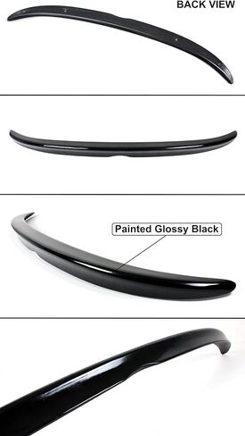 Painted Glossy Black Rear Trunk Lid Spoier Wing Compatible for 2007-2011 Toyota Camry LE SE XLE in Saudi Arabia