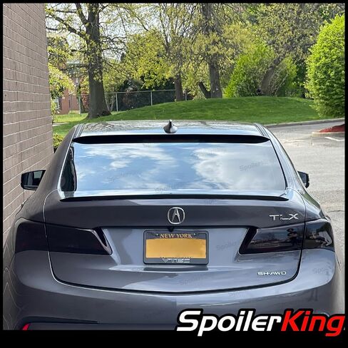 SPOILKERKING WINDOW ROOP SPOILER VISOR (284R) متوافق مع Acura TLX 2015-2020 in Saudi Arabia