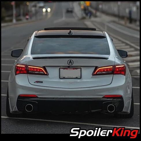 SPOILKERKING WINDOW ROOP SPOILER VISOR (284R) متوافق مع Acura TLX 2015-2020 in Saudi Arabia