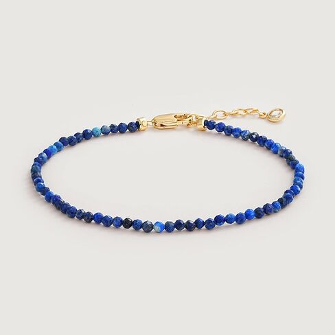 MEVECCO Gold Bracelet for Women 18K Gold Plated Handmade Stone Crystal Mixed Custom Beaded Charm Chain Bracelets Jewelry Gifts For Her in Saudi Arabia