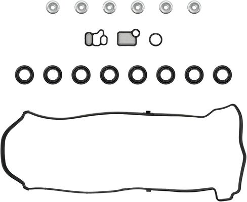 Kax VS50614R محرك صمام الغطاء حشية و gromets و sparch أنبوب الأنبوب و VTEC لحشية الملف اللولبي من أجل Honda Civic 2002-2015 ، CR-V 2002-2014 ، Accord 2003-2012 ، Element Crosstour ، Acura TSX RSX ILX in Saudi Arabia
