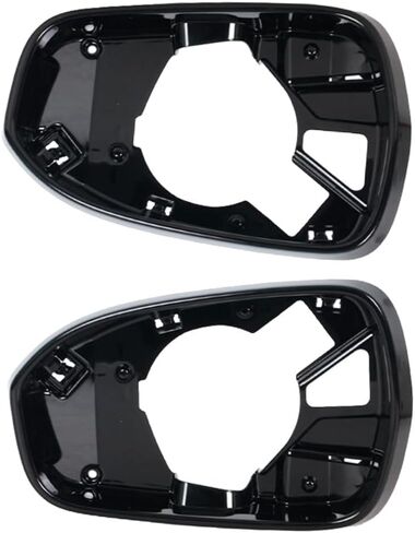 Car Side Mirror Housing Frame View View Holder Black for Ford for Fusion 2013 2014 2015 2016 2017 2018 2019 2020 USA الإصدار (جانب ركاب الأسود) in Saudi Arabia