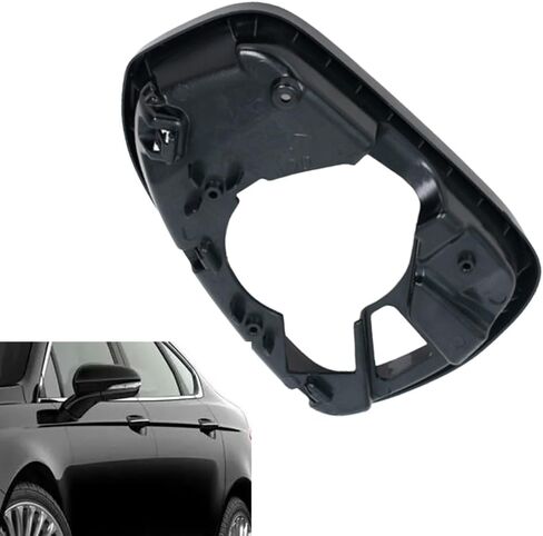 Car Side Mirror Housing Frame View View Holder Black for Ford for Fusion 2013 2014 2015 2016 2017 2018 2019 2020 USA الإصدار (جانب ركاب الأسود) in Saudi Arabia