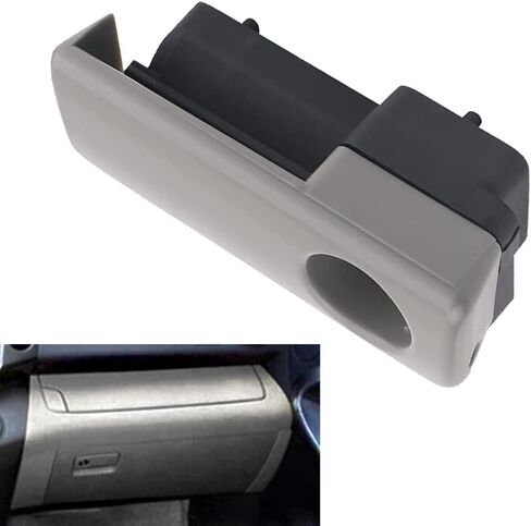 Car Glove Box Lock Latch Handle Lid Gray/Beige 55506-35020-B0 for Toyota 4RUNNER 2003 2004 2005 2006 2007 2008 2009(Beige) in Saudi Arabia