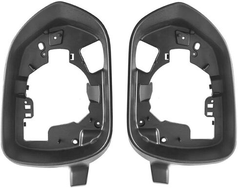 Car Side Wing Mirror Frame Left/Right Rearview Mirror Housing Trim For Kia KX3 Seltos 2020 2021 2022 Car Accessories(Black-Left) in Saudi Arabia