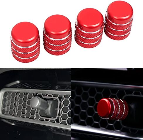 Center Censole Air Vent Cover Cover Cover Switch Cap Knob Ring Red 11th Gen for Honda Civic 2022 2023 2024 INTORIOR in Saudi Arabia