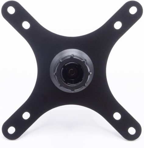 Kado Portable Monitor Stand Mounting Adapter Bracket Plate White, Wall Mount Arm Mount 17mm Ball Head to 100x100mm 75x75mm Universal, Tripod Camera Stand for Desktop Monitor Portrait/Landscape Mode in Saudi Arabia