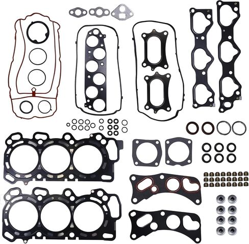 HS26509PT MLS Cylinder Head Gasket مجموعة متوافقة مع Honda Accord Odyssey Pilot Ridgeline Crosstour 2008-2017 Acura RDX TL TSX 3.5L 2009-2015 استبدال HS26509PT J35Z2 J35Z3 in Saudi Arabia