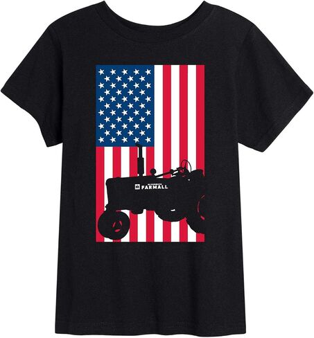 Country Casuals Americana Farmall IH Tractor - There Short Sleeve Graphic T -Shirt in Saudi Arabia
