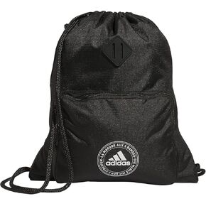 adidas Classic 3S 2.0 Sackpack, Twill Onix Grey/Black, One Size Fits All in Saudi Arabia