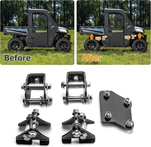Wsays 2 Inch Lift Kit Front & Rear 2" full Suspension Leveling Kit Compatible with CFMoto UForce 1000 1000 XL 2019-2025 in Saudi Arabia