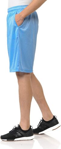 Men Mesh Shorts with Pockets Sizes S-5XL in Kuwait