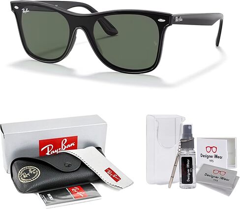 Ray-Ban RB4440N BLAZE WAYFARER Sunglasses For Men For Women+ BUNDLE with Designer iWear Eyewear Care Kit in Saudi Arabia