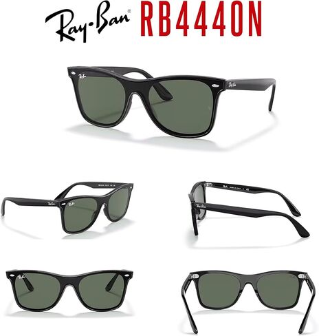 Ray-Ban RB4440N BLAZE WAYFARER Sunglasses For Men For Women+ BUNDLE with Designer iWear Eyewear Care Kit in Saudi Arabia