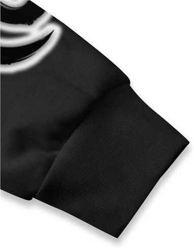 Soly Hux Men Grunge Punk Hoodies Streetwear Streetwear Long Sweeve Grosesshirts مع غطاء محرك السيارة in Saudi Arabia