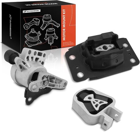 A-Premium 3PCS Engine Motor Mount and Transmission Mount and Torque Strut Mount Kit Compatible with Ford Fusion 2013-2017 & Lincoln MKZ 2013-2016, 2.0L, Turbocharged in Saudi Arabia