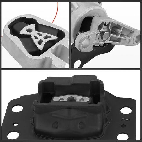 A-Premium 3PCS Engine Motor Mount and Transmission Mount and Torque Strut Mount Kit Compatible with Ford Fusion 2013-2017 & Lincoln MKZ 2013-2016, 2.0L, Turbocharged in Saudi Arabia