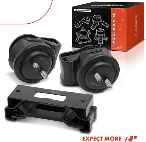 A-Premium Engine Motor Motor Motion and Transmission Mount Kit متوافق مع Suzuki Grand Vitara 2006 2007 2008 2.7L ، 3-PC ، استبدل# 1161066J00 ، 1171065J00 in Saudi Arabia