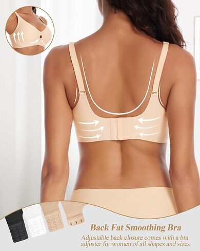 حمالات الصدر للنساء اللاسلكي حمالة صدر سلسة لا يوجد underwire دفع الدعم Bralettes التغطية الكاملة كل يوم حمالة صدرية in Kuwait