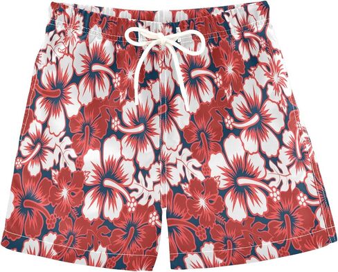 Cute Funny Ducks Boy's Swim Trunks Kids Toddler Swim Board Shorts Boy Beach Swimwear Swimsuit Bathing Suits 4T in Saudi Arabia