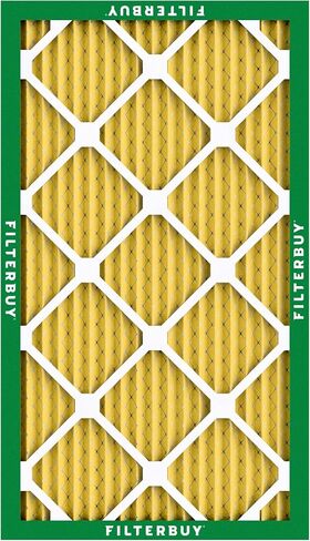Filterbuy 20x20x1 فلتر هواء MERV 11 دفاع عن الحساسية (3 عبوات)، استبدال مرشحات هواء فرن HVAC AC المطوية (الحجم الفعلي: 19.50 × 19.50 × 0.75 بوصة) in Kuwait