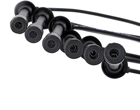 Ignition Spark Plug Wires 8mm (6PC Set) for 1995-2000 Chrysler Cirrus Sebring Dodge Avenger Stratus V6 2.5L in Saudi Arabia